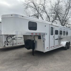 2004 Cherokee 4 Horse Gooseneck Trailers