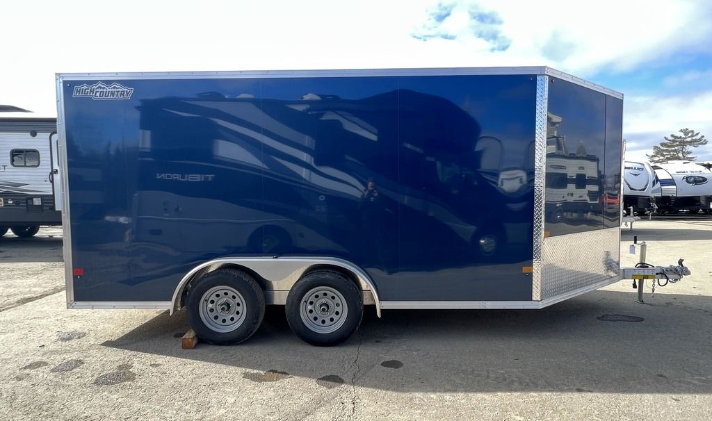 2023 High Country 7.5×14 Aluminum 2/3-Place Drive In/Out Trailer